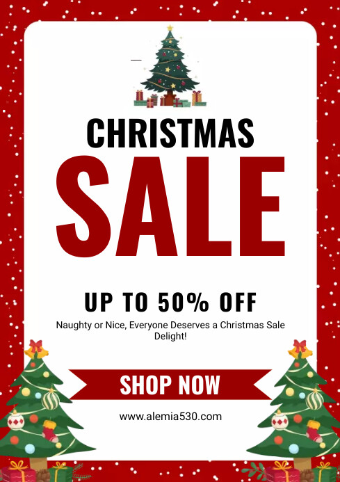 Christmas Sale Template | PosterMyWall