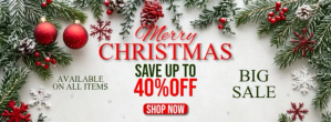 Christmas Sale Facebook Cover Photo template