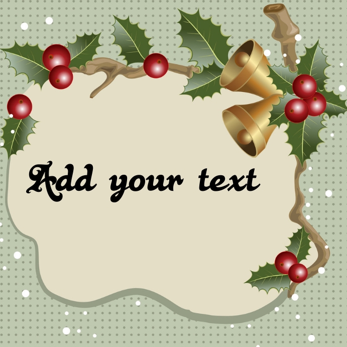 Christmas sale flyer template design Instagram Post