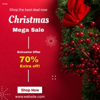 Maligayang pasko quotes Modèle Christmas Greetings Card Social Media Post | PosterMyWall