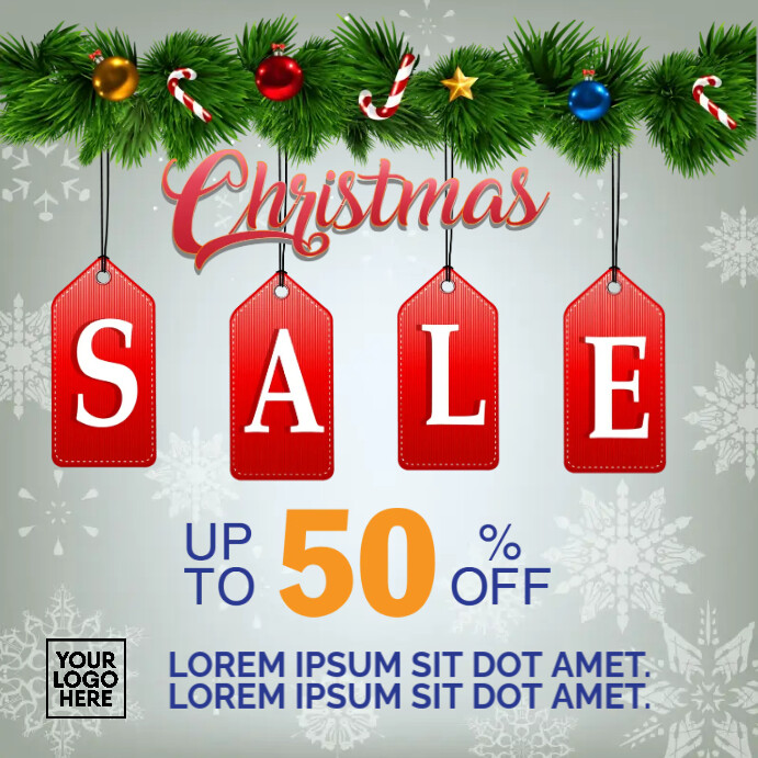 Copy of Christmas Sale Instagram Post | PosterMyWall