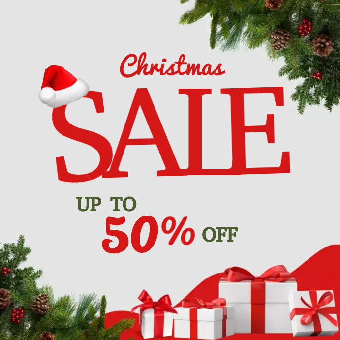 Copy of Christmas Sale Instagram Post | PosterMyWall