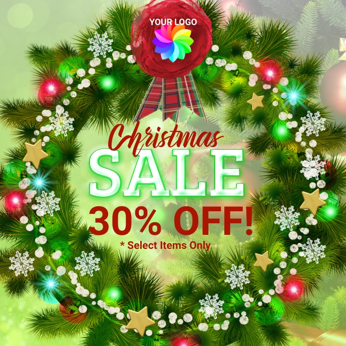 Copy of Christmas Sale Instagram Post | PosterMyWall