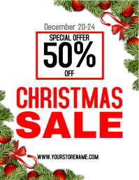 christmas retail flyer us letter templates postermywall christmas special flyer