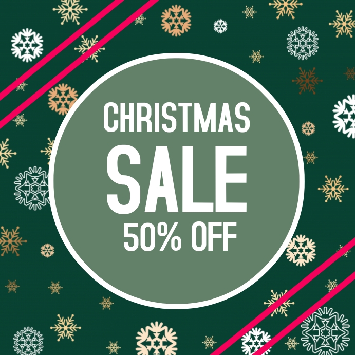 Copy of Christmas Sale Template | PosterMyWall