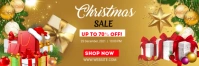 Christmas Sale Twitter Header template