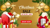 Christmas Sale Twitter Post Twitter-Beitrag template