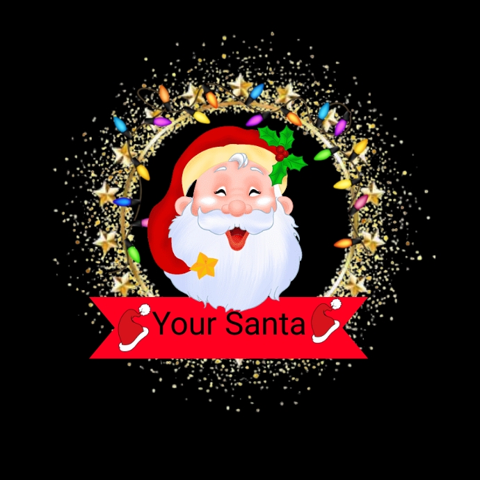 Christmas Santa Logo Template | PosterMyWall