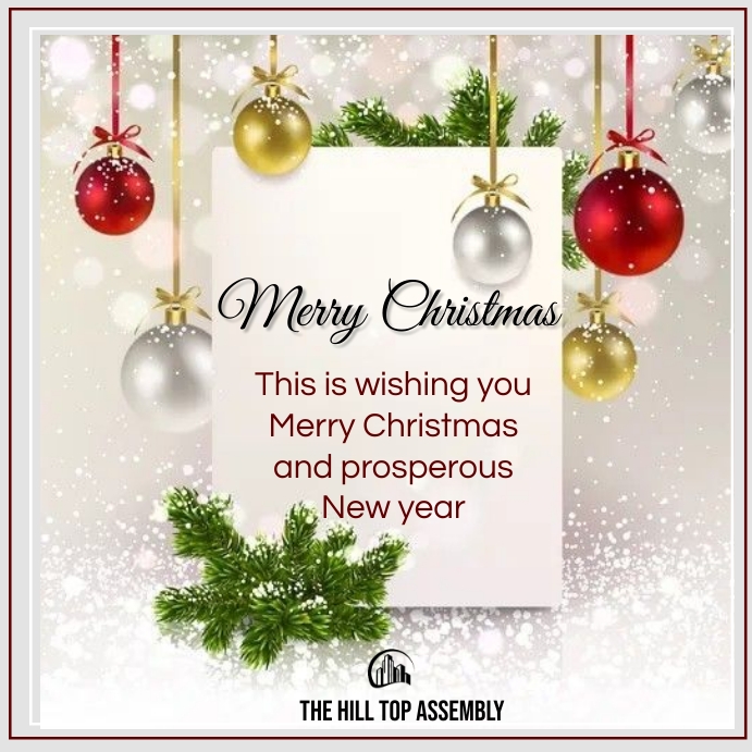 Christmas season greetings Template PosterMyWall