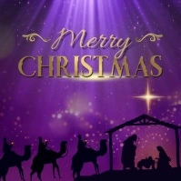 Christmas  Square template