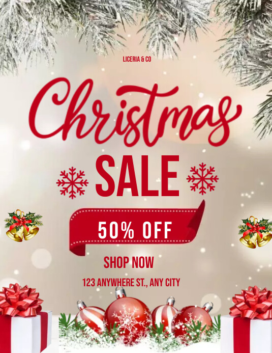 Copy of CHRISTMAS SUPER BIG SALE INSTAGRAM POST | PosterMyWall