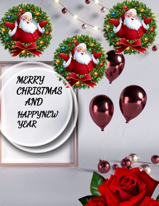 Christmas  template Pamflet (VSA Brief)