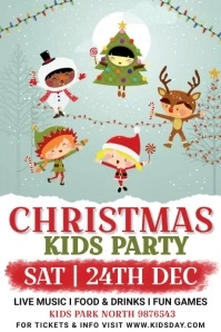 Christmas Template Plakat