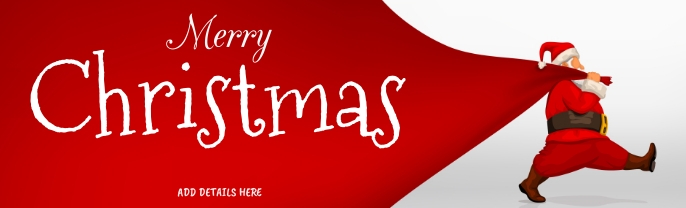 Christmas Template LinkedIn Background Image