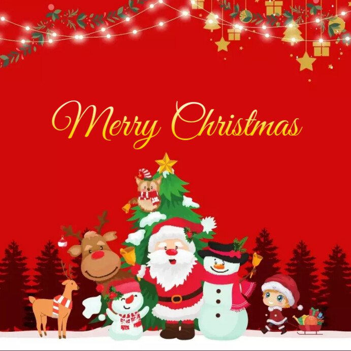 Christmas Template Iphosti le-Instagram