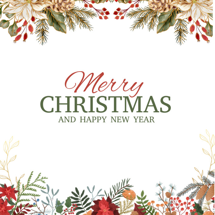 Plantilla de christmas template | PosterMyWall