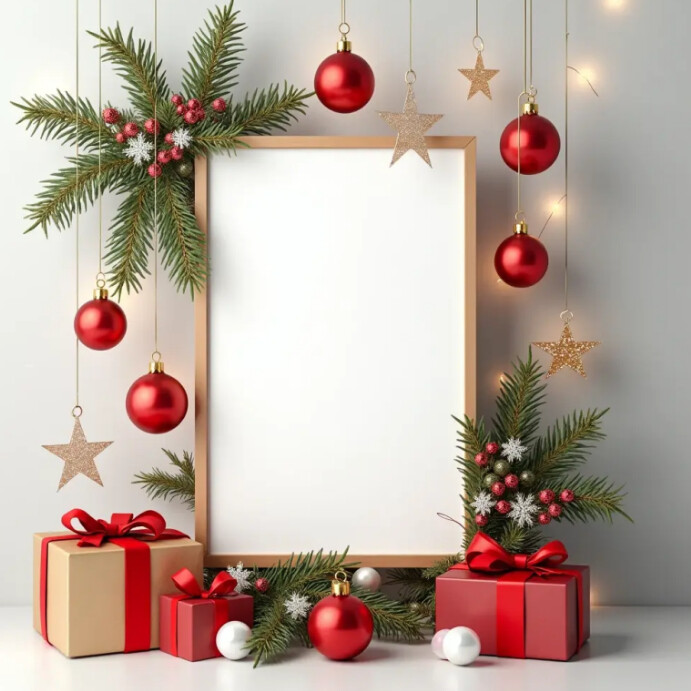 Plantilla de Christmas template | PosterMyWall