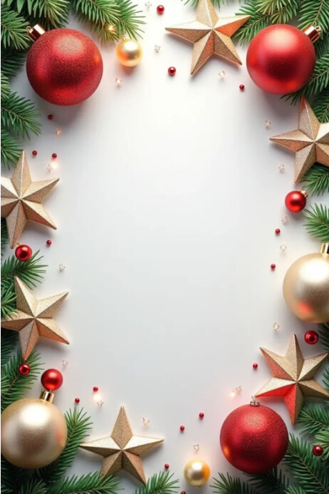 Christmas template Poster