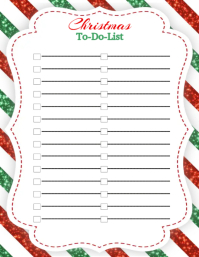 Christmas To-Do-List Template | PosterMyWall Christmas To-Do-List Template | PosterMyWall