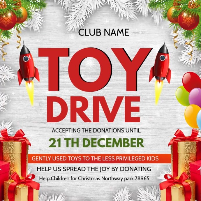 Copy Of Christmas Toy Donations PosterMyWall copy-of-christmas-toy-donations-postermywall
