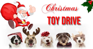 Christmas Toy Drive delt Facebook-billede template