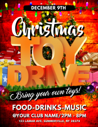 15 280 customizable design templates for toy drive template