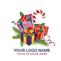 Christmas-tree-decoration-ornament-december-vector-png- Logo template