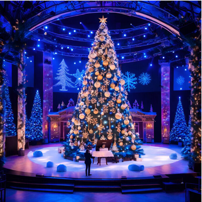 Christmas Tree Design Template PosterMyWall christmas-tree-design-template-postermywall