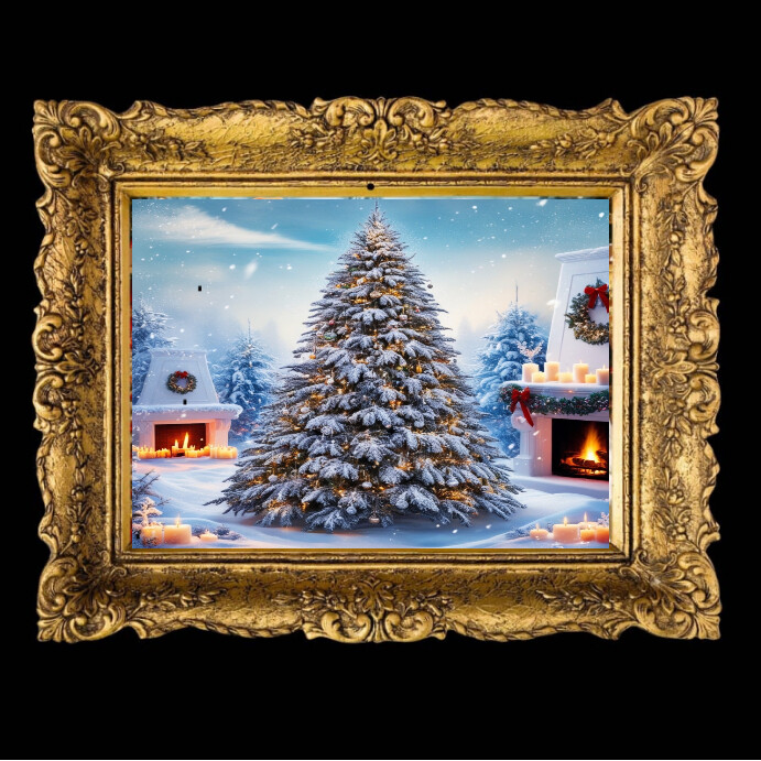 Plantilla de Christmas tree | PosterMyWall