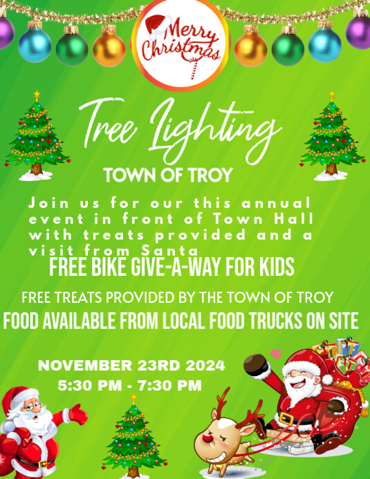 Copy of Christmas Tree Festival Flyer Template | PosterMyWall