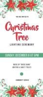 CHRISTMAS TREE LIGHTING CEREMONY Stativkort template