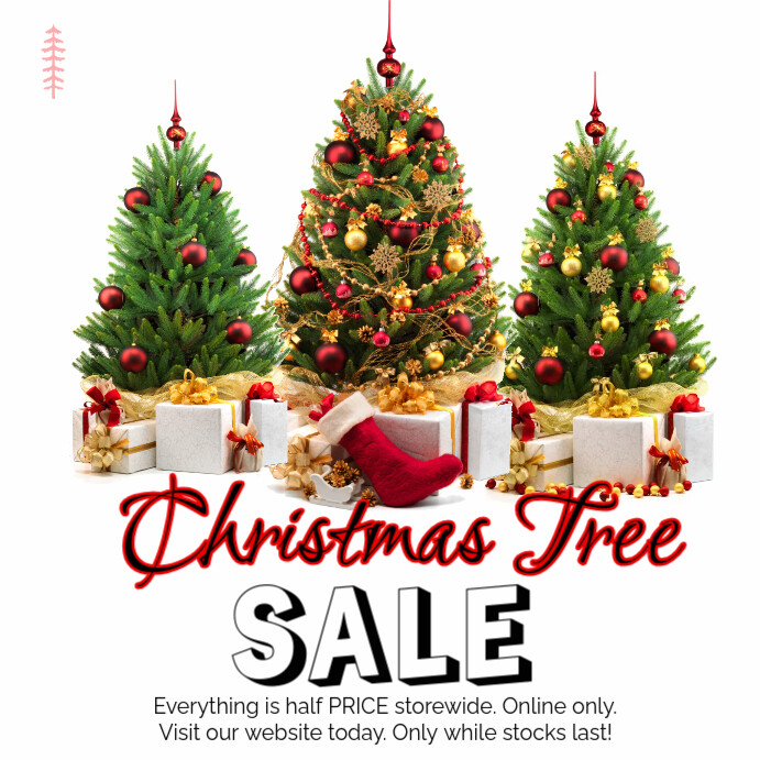 Christmas Tree Sale Template | PosterMyWall