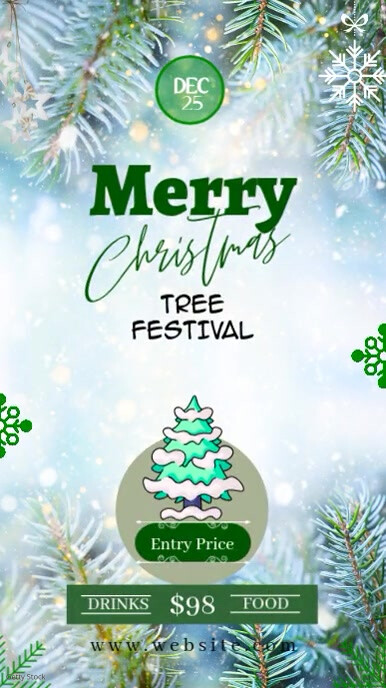 Christmas Tree WhatsApp Status WhatsApp-Status template