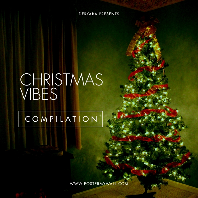 Christmas Vibes CD Album Cover Template | PosterMyWall christmas-vibes-cd-album-cover-template-postermywall