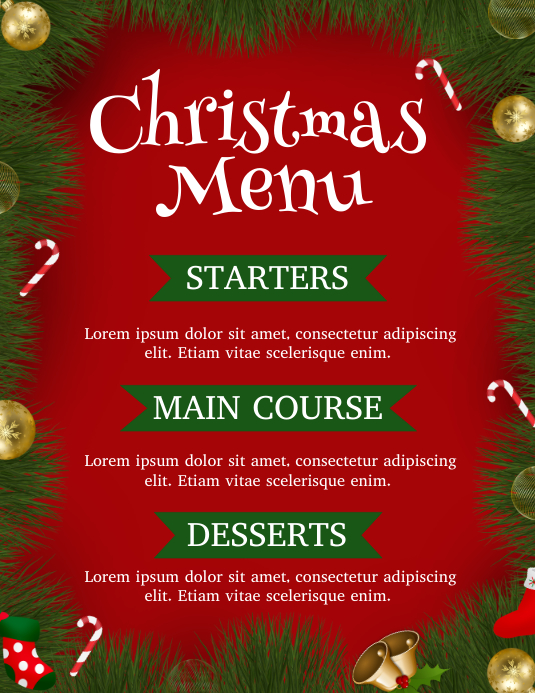 Menu De Noel En Video Modele Joyeux Noel Noel Menu De Noel Postermywall Menu De Noel En Video Modele Joyeux Noel Noel Menu De Noel Postermywall
