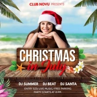 christmas video, christmas, merry christmas Instagram-bericht template