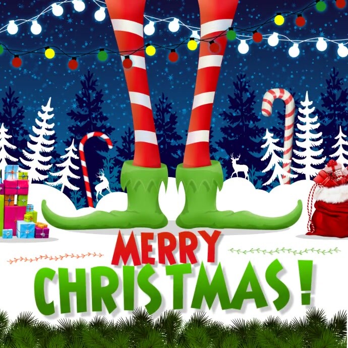Christmas Video Banner Vorlage Postermywall