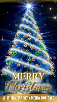 Christmas Video Instagram Story template