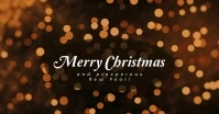 Christmas Video Show case Facebook Shared Image template
