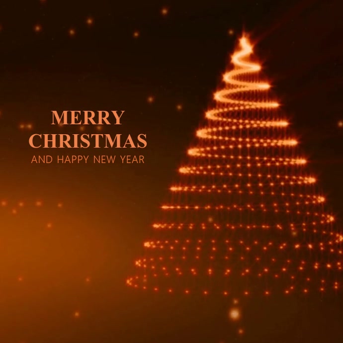 CHRISTMAS VIDEO TEMPLATE สี่เหลี่ยมจัตุรัส (1:1)