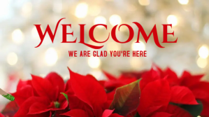 christmas welcome Poster Digital Display (16:9) template