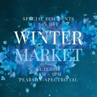 Christmas Winter Market Video Advertisement