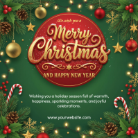 Christmas Wish Message Instagram template