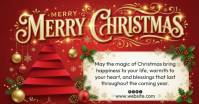christmas wish Facebook Shared Image template