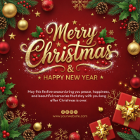 christmas wish Instagram 帖子 template