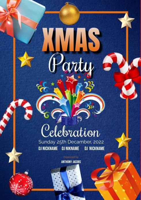 Plantilla de Navideño | PosterMyWall