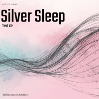 Chrome Wave Pastel Album Cover Template