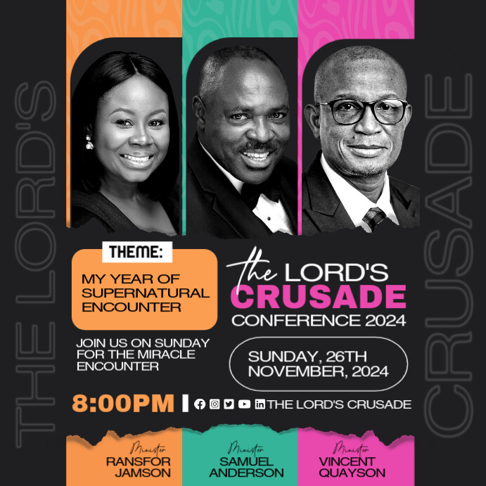 Copy of church, conference | PosterMyWall