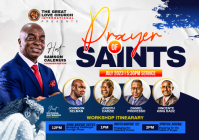 Church, conference flyer A1 template