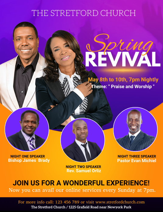 Copy Of Church Praise And Worship Revival PosterMyWall copy-of-church-praise-and-worship-revival-postermywall